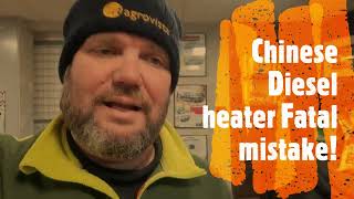 Chinese diesel heater Don't make this big mistake!
