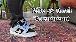 Nike SB Dunk ‘Aluminium’ review - on feet - lace swap ideas ✌️