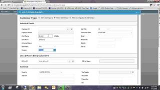 Elan.web Add A New Customer While In Sub Entry