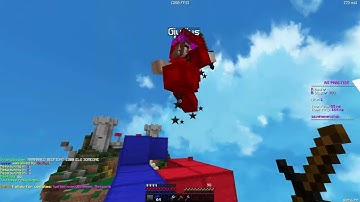 taking down a HACKER on minemen club! (scaffold)