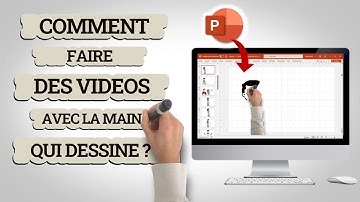 Créer des vidéos avec la main qui dessine sur Powerpoint