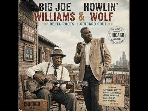 Howlin' Wolf & Big Joe Williams  – Echoes of the Old Delta  | Crossroads Delta Blues