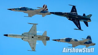 Adversary F5 Tiger II Demo Team  Key West Airshow 2023