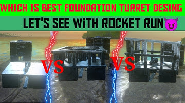 |ARK MOBILE| PVP BEST  FOUNDATION TURRET DESING.let
