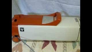 Volta U157 vacuum cleaner, 1974