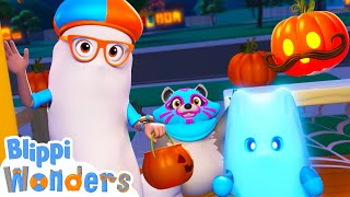 Trick or Treat | Blippi Wonders | Cartoons for Kids - Explore With Me!