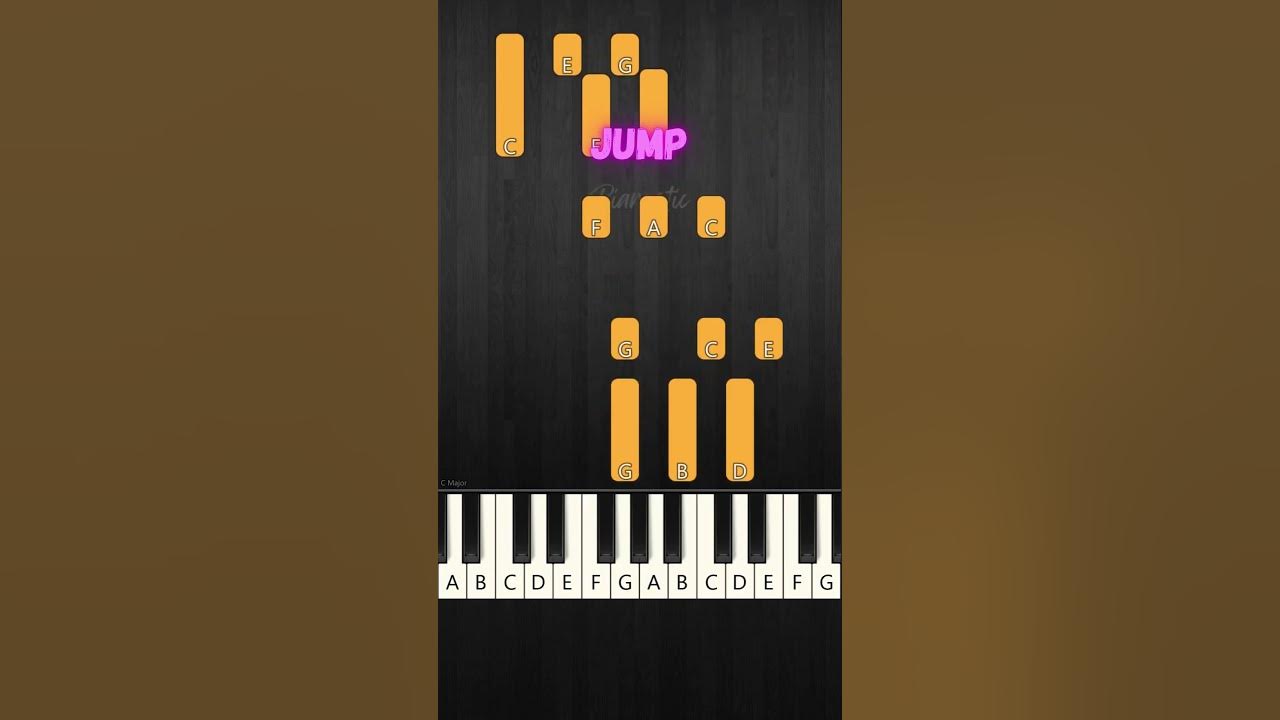 Jump 🎸 Van Halen 🎸 EASY Piano Tutorial