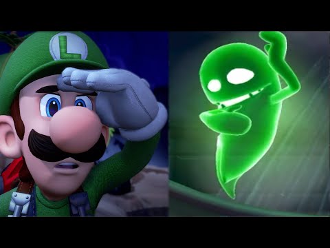 Luigi S Mansion 2 HD All Peeking Through Windows 