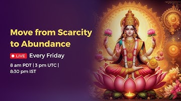 Move from Scarcity to Abundance  | Mantra Meditation for Attraction & Abundance I July 12, 2024