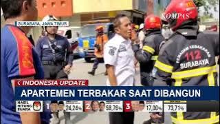 Apartemen di Pakuwon City Surabaya Terbakar Diduga Akibat Korsleting Listrik
