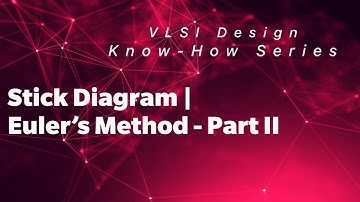 Stick Diagram - Boolean Logic Function - Euler