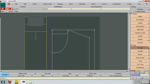 How to make basic T Shirt by using Lectra Modaris