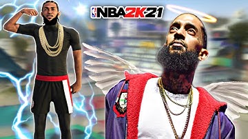 Nipsey Hussle Face Creation| NBA2K20