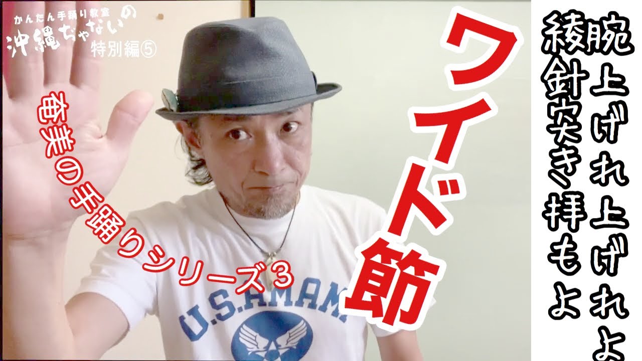 【特別編⑤ワイド節の踊り】かんたん奄美手踊り教室『沖縄ぢゃないの』