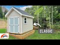 Complete diy shed build  classic 8x12