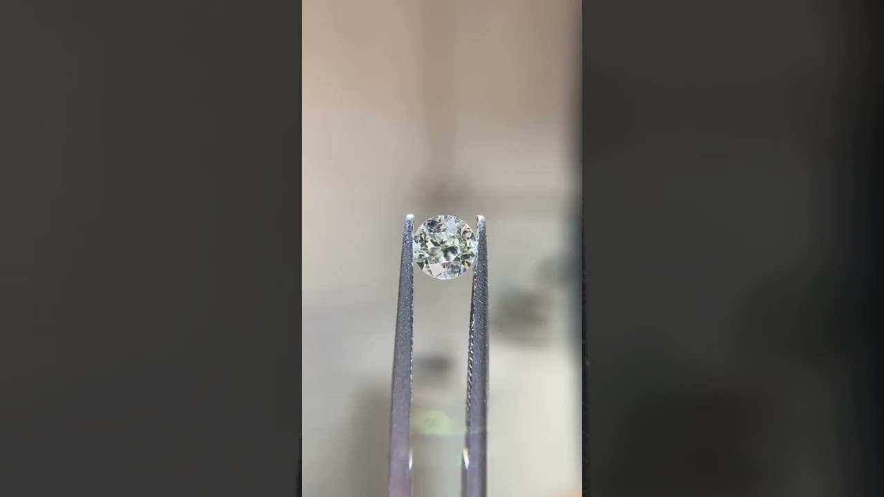 0.70ct Old European Cut Diamond L color VS2 clarity