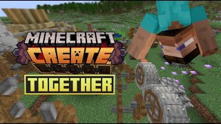Minecraft Create с друзьями | Новые механизмы