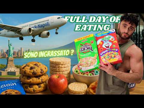 FROM NEW YORK TO NAPLES: MY NEW FIT DIET 🍽️ A FULL DAY OF MEALS BETWEEN TWO CITIES