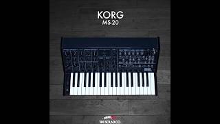 Korg MS-20 analog synth - SAMPLE PACK (DEMO)