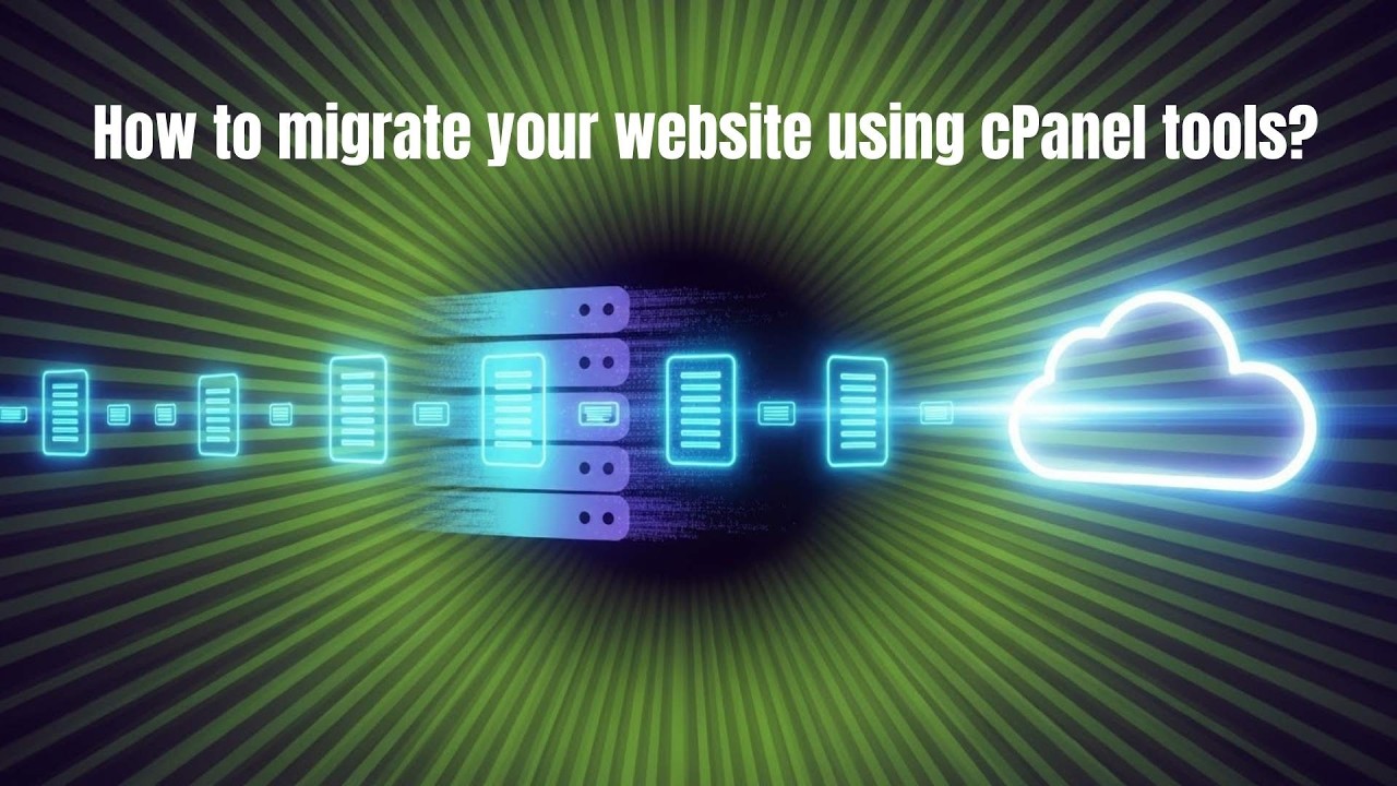How to migrate your website using cPanel tools? - YouTube