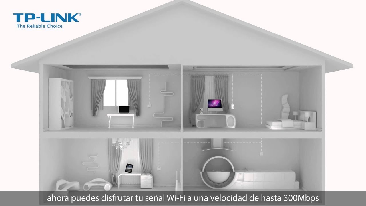 Extensor Repetidor De Señal Wifi Tp-Link Tl Wpa 4220 Kit 300Mb Powerline  Plc Por Linea Amplificador Wifi