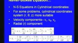 Lec-27 Navier Stocks Equations and Applications