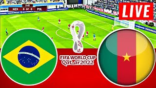 Brazil vs Cameroon Live Gameplay Match Pes 21 | | Live: ব্রাজিল বনাম ক্যামেরুন খেলা দেখি