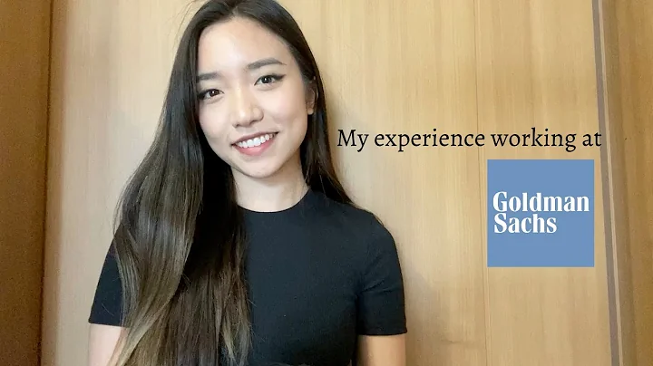 My experience working at Goldman Sachs