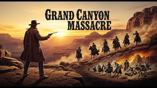 Grand Canyon Massacre | The tragic story of two brothers divided by fate Western | Full Dubbed Movie