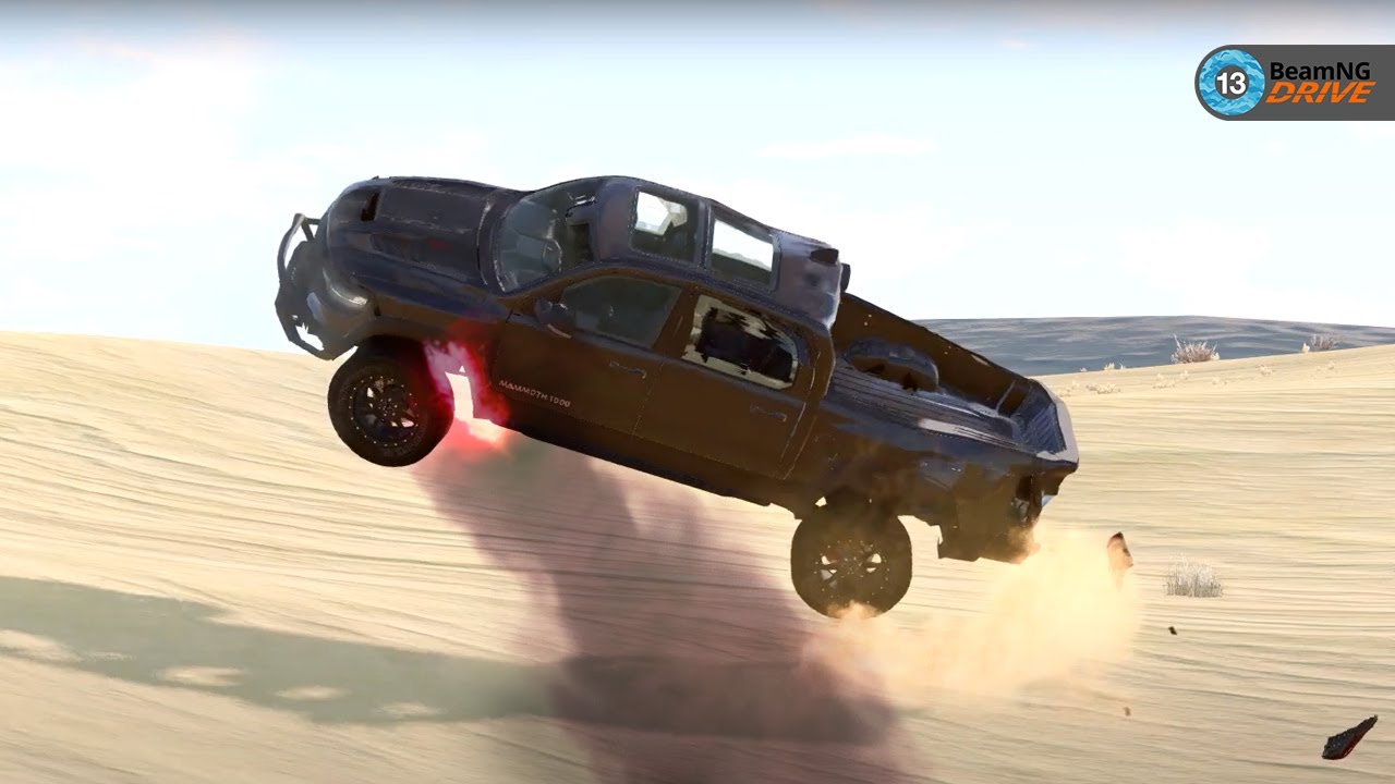 Rollover Crashes #1 | BeamNG