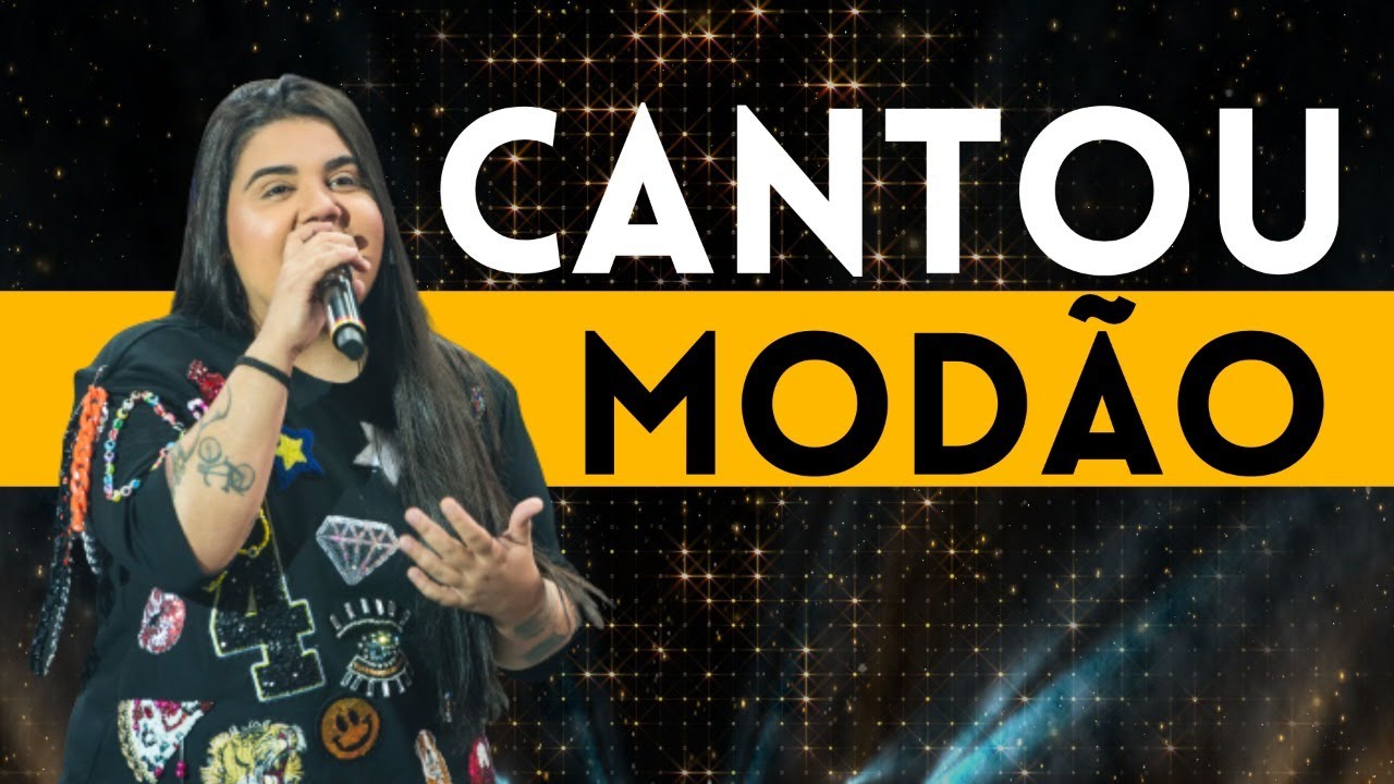 Yasmin Santos canta “Ciclo Vicioso” no Faustão Na Band