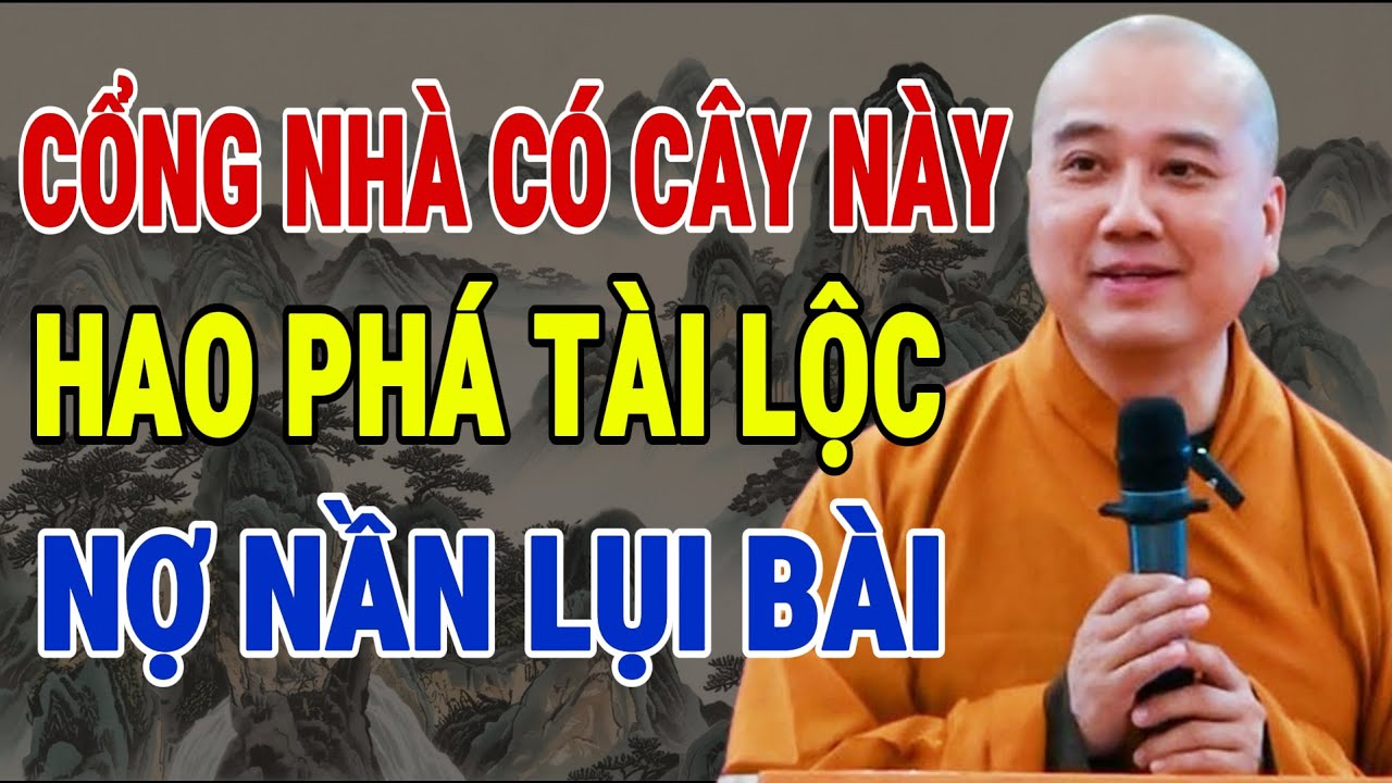 THẦY PHÁP HÒA CHIA SẺ: CỔNG NHÀ TRỒNG CÂY NÀY GIA ĐÌNH SA SÚT, LỤI BẠI, NGHÈO KHÓ ĐEO BÁM!