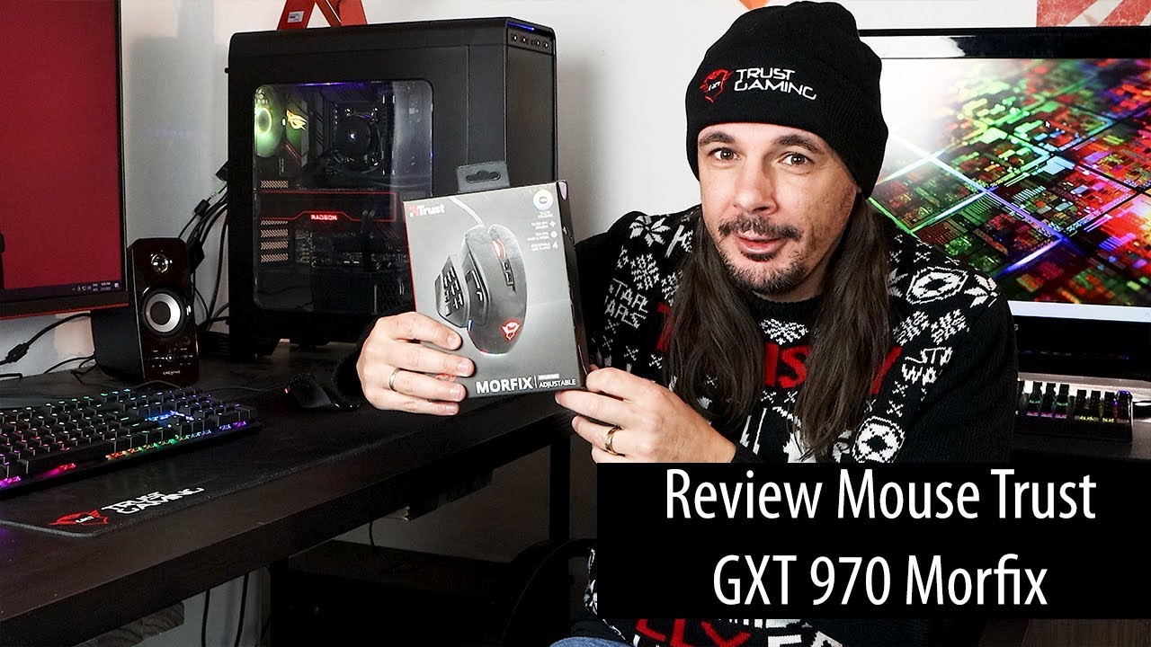 Review Trust GXT 970 Morfix - un mouse de gaming personalizabil - YouTube