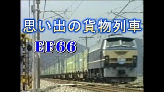 思い出の国鉄型貨物列車 ~EF66編~