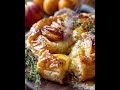 🍎🧀 Golden Baked Brie with Caramelized Apples & Thyme
