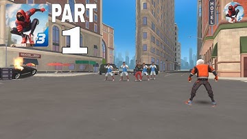 Spider Fighter 3 - Gameplay Walkthrough Part 1 Tutorial Amazing Spider Fighter In Open World Game