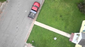 First on-board video with tricopter!
