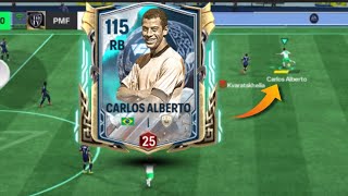 111 CARLOS ALBERTO REVIEW 🔥 BEST RB IN FC MOBILE || CARLOS ALBERTO FC MOBILE