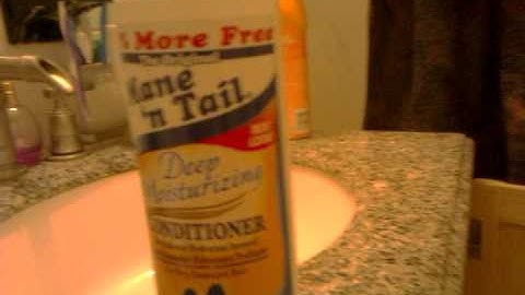 Mane tail  ....Deep Conditioning!!!!!