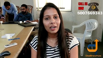 Find out What Amruta says about Digigrow Hub Bootcamp Training