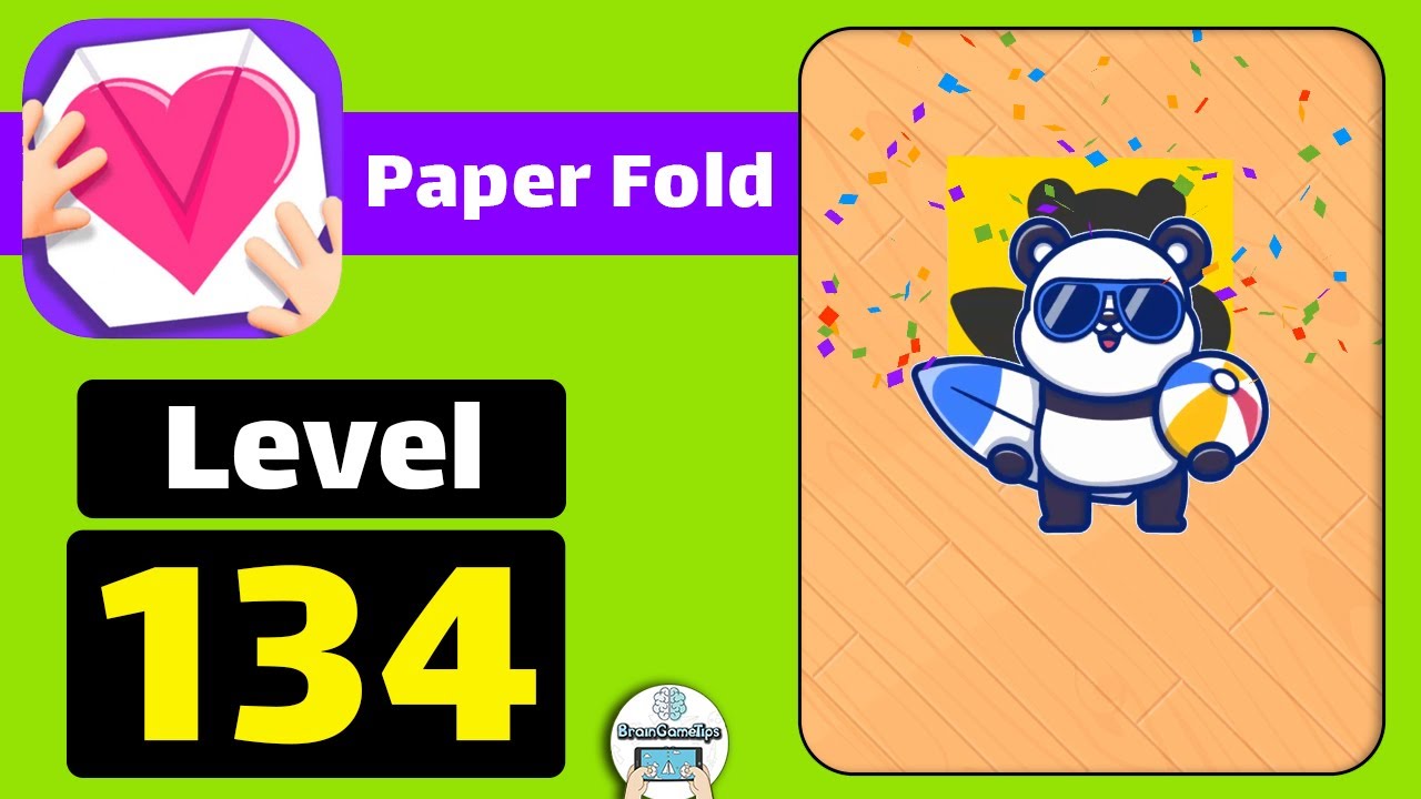 Paper Fold - Level 134 Answer