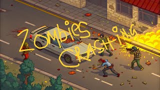 Crashing Zombies With Car, Survival game with car, zombie survival gamplay , car driving, screenshot 4