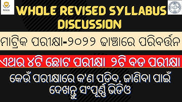Matric Exam 2022| New Revised Syllabus Discussion | New Exam Pattern 2022