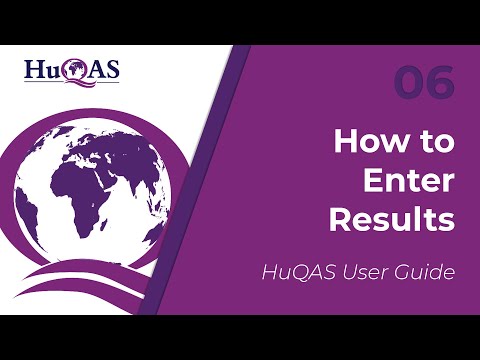 How to submit results - HuQAS EQA