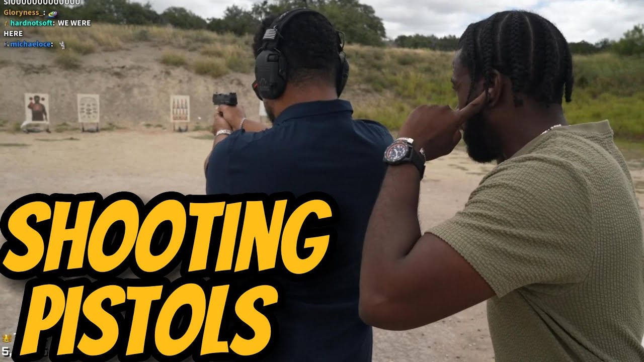 Nick, Katchii, Acie Shooting With Dean & Arther