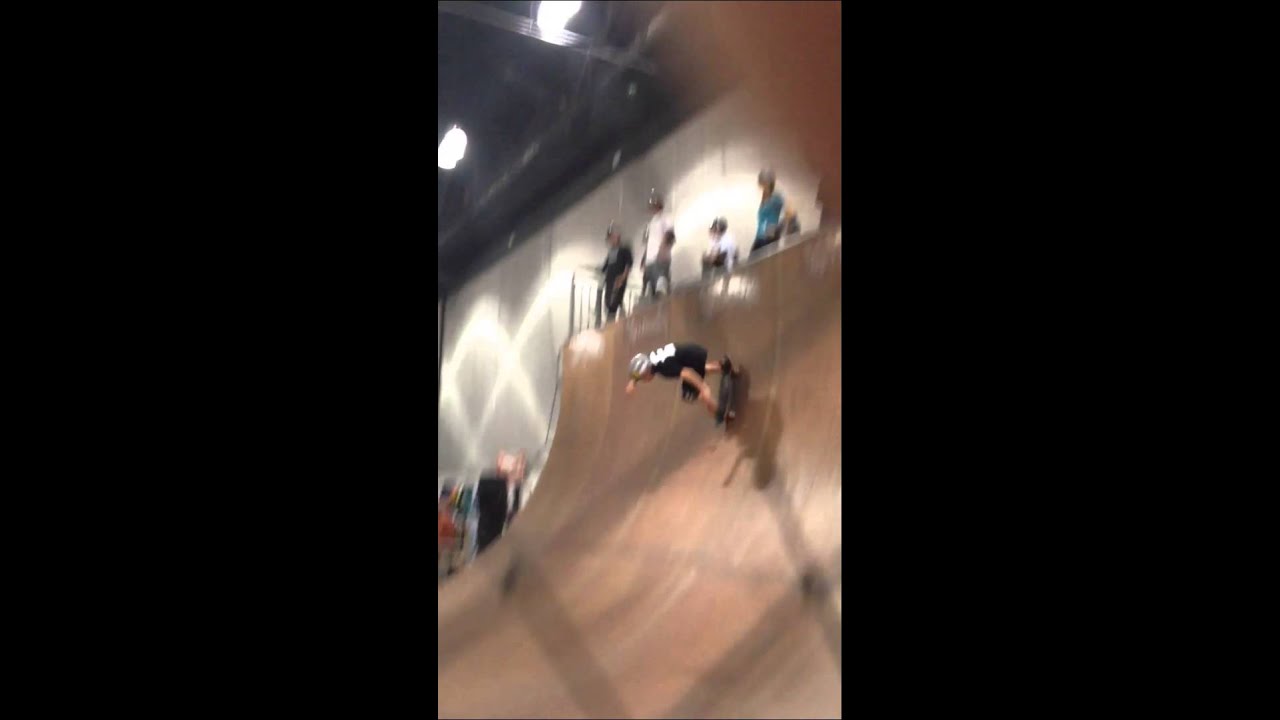 Evan Doherty "Big E" skater lands 20 consecutive 540's on V