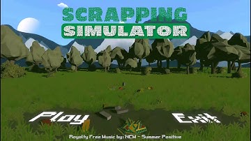 Scrapping Simulator - New Menu | Dev Log