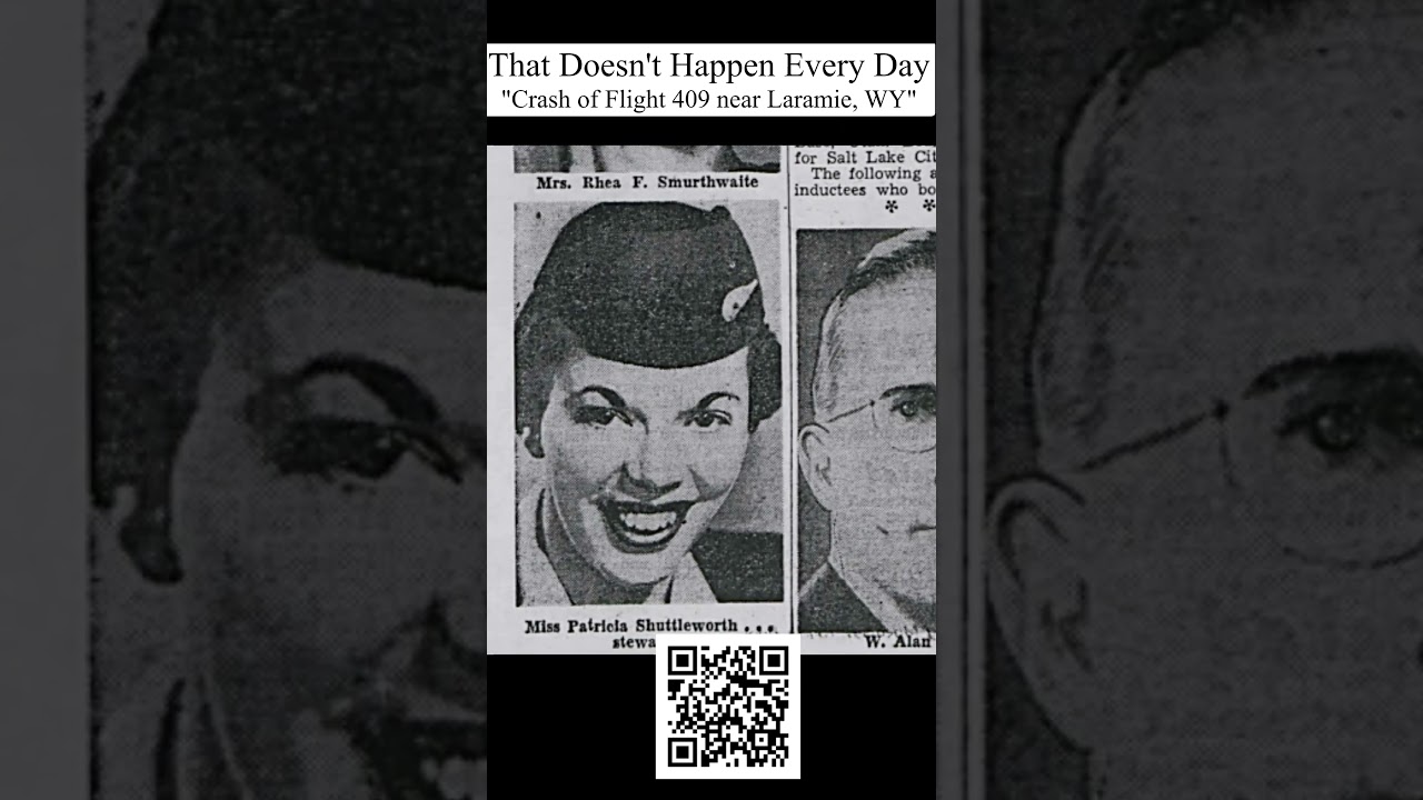 Crash of Flight 409 Near Laramie, WY 