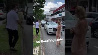 24Mar2022 Traffic Jam Tiong Barhu Rolls Royce Phantom Cant Move As Bmw X5 Blocking