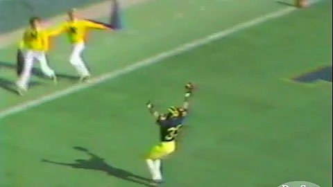 1977 Iowa Michigan Russell Davis TD